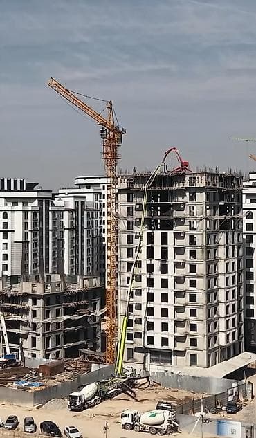 кызыл таш: 2 бөлмө, 82 м², 5 кабат — 3