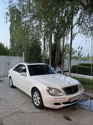 Унаа сатуу: Mercedes-Benz S-Class: 2003 г., 3.7 л, Автомат, Бензин, Седан — 5