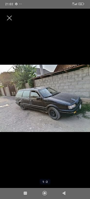 авто за 100: Volkswagen Passat: 1990 г., 1.8 л, Механика, Бензин, Универсал — 2