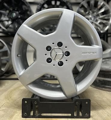 66: Литые Диски R 18 AMG, Комплект, отверстий - 5, Б/у — 2