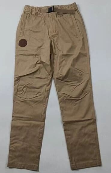 требуется надомницы брюки: Жынсылар жана шымдар, түсү - Саргыч боз, Жаңы — 5