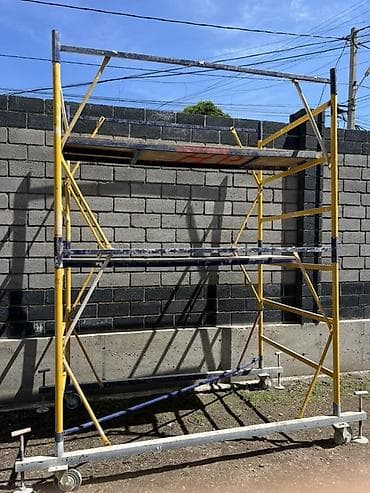 мобильный стенд: Аренда!!! Передвижные строительные подмости (вышка-тура) - Рабочая — 6