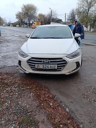 Унаа: Hyundai Elantra: 2016 г., Автомат, Бензин, Седан — 1