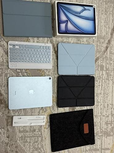 Планшет, Apple, память 128 ГБ, 10" - 11", Wi-Fi, Б/у, Классический цвет - Серебристый