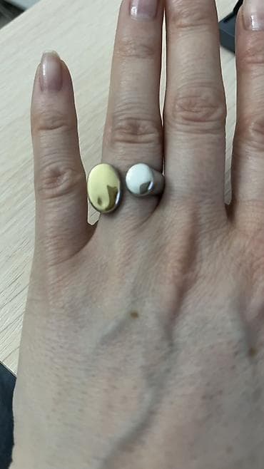 кольцо с янтарем: Кольцо, Унисекс, Без вставки — 2