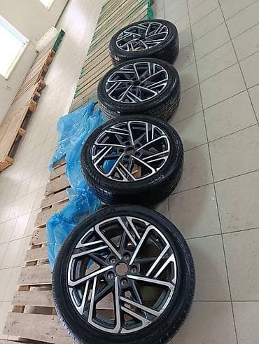 rays volk: Литые Диски R 18 Hyundai, отверстий - 5, Б/у — 1