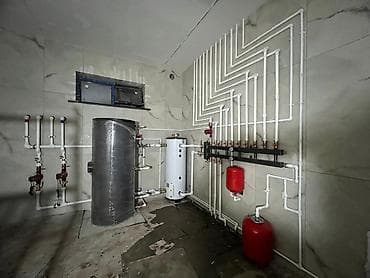 отопление койобуз: Жылуулук насосу Аба-суу, Жылытуу аянты: 220 м², Күч: 22 кВт, Жаңы — 4