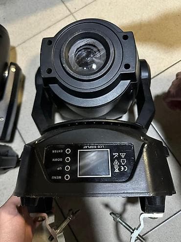 Поворотная голова Mini LED Spot 2 шт (Moving Head Light) - Компактный