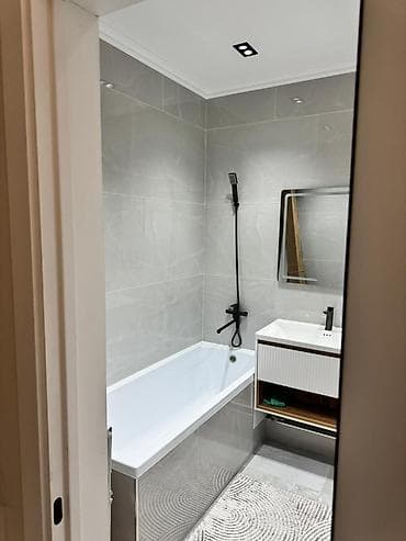 2 комнаты, 55 м², Элитка, Пишпек Элитка, 5 этаж, Евроремонт — 5