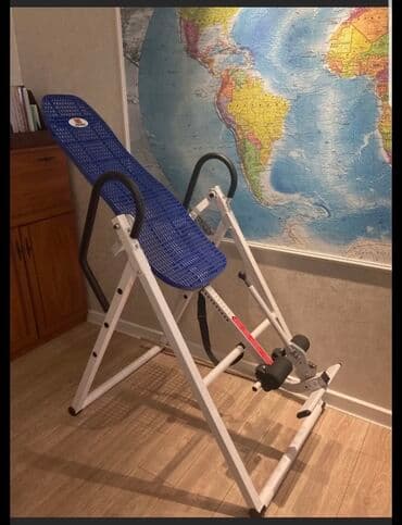 Инверсионный стол заводской Для лечения грыжи, болей at lalafo.kg Инверсионный стол заводской Для лечения грыжи, болей