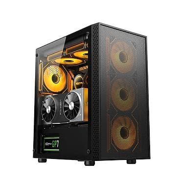 8 пин: Корпус ПК, Новый, Gamemax, ATX, цвет - Черный — 1