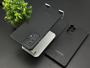 Фото и видеокамеры: Samsung Galaxy A52, Б/у, 256 ГБ, цвет - Черный, 2 SIM — 1