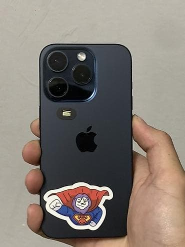 продается айфон 6: IPhone 15 Pro, 256 ГБ, Blue Titanium, 82 % — 2