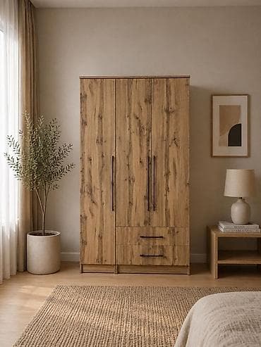 Үй жана бакча: Шифоньерлер, кийидер үчүн шкафтар, Түз, ЛДСП — 1