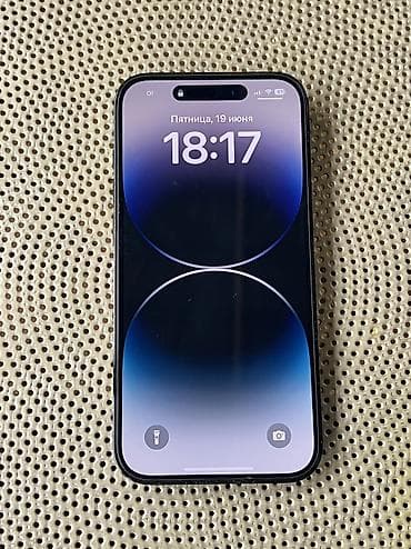 IPhone 14 Pro, Б/у, 128 ГБ, Черный, 81 %