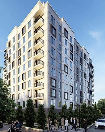 квартиры взморье: Квартиры комфорт‑класса в ЖК «Аманат» - Площадь-89,6 м2 На 3-10 — 3