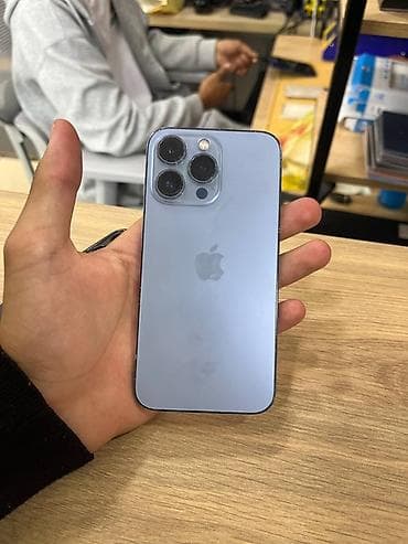 macbook pro retina: IPhone 13 Pro, 256 ГБ, Sierra Blue, 100 % — 1