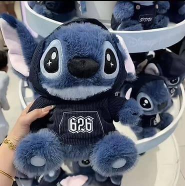 Мягкая игрушка «Стич» (Disney) - Размер: крупный плюшевый персонаж с at lalafo.kg Мягкая игрушка «Стич» (Disney) - Размер: крупный плюшевый персонаж с