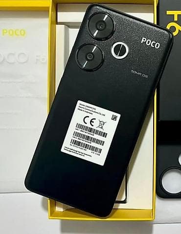 Poco F6, Б/у, 512 ГБ, цвет - Черный, 2 SIM