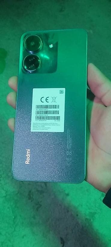 старлайн бишкек: Redmi, Redmi 13C, Колдонулган, 128 ГБ, түсү - Боз, 2 SIM — 1