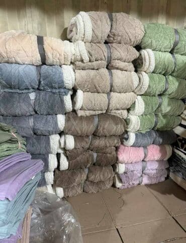 покрывало плед: Плед, Новый, Все сезоны, Двусторонний, Плюшевый — 1