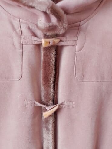 нежный: Продам дубленку, размер 46-48, нежно розового цвета( пудрового) — 3