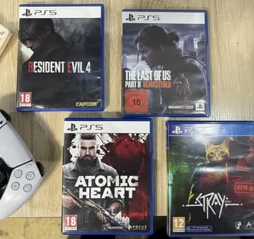 морозильные контейнер: Обмен или продажа Коллекция дисков для PlayStation: 1) PS5 — Resident — 1