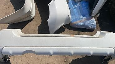 диффузор заднего бампера: Бампер Subaru, Б/у, Оригинал — 1