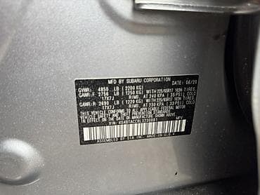 fit shuttle: Subaru Outback: 2020 г., 2.5 л, Вариатор, Бензин, Универсал — 6