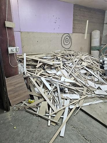 бу металл: Отходы мебельного производства — обрезки ЛДСП/МДФ/ДСП - Смешанная — 2