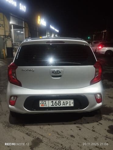 авто из кореи в наличии в бишкеке: Kia Morning: 2018 г., 1 л, Автомат, Бензиновая, Хэтчбэк — 7