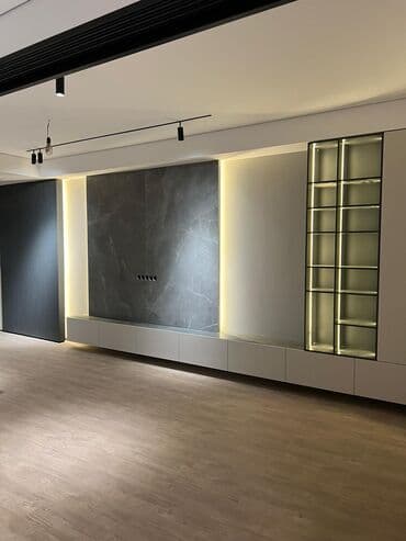 эшик дом: Буйрутма эмеректер, Уктоочу бөлмө, Ашкана гарнитурасы, Үстөл, Шкаф — 16