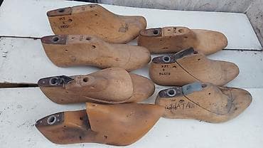 Контейнерлер: Набор колодок для изготовления и ремонта обуви, 6 деревянных, 1 — 2