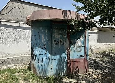 Киоск/павильон металлический, цилиндрической формы. Характеристики: - at lalafo.kg Киоск/павильон металлический, цилиндрической формы. Характеристики: -