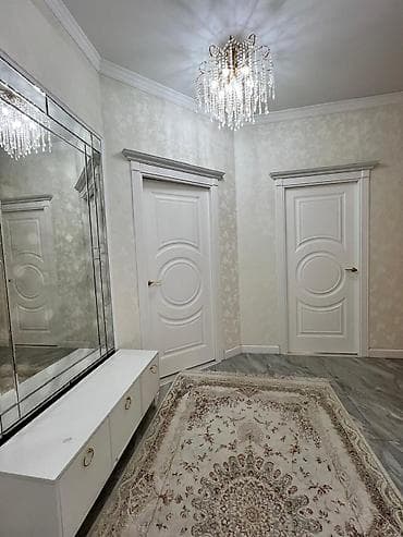 Квартиры: 2 комнаты, 64 м², Асанбай мкр Элитка, 3 этаж, Евроремонт — 4