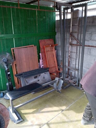 турник брусья для дома: Силовой тренажер, Силовая рама, Для спины, Б/у, Самовывоз — 3