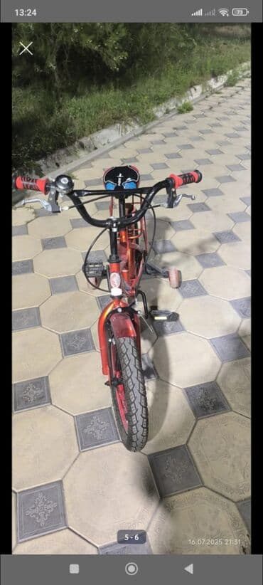 Балдар скейттери: Балдар үчүн велосипед, 4 дөңгөлөктүү, 4 - 6 жаш, Бала үчүн, Колдонулган — 3