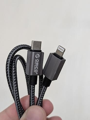 appl: Кабель в жестокой оплётке для зарядки и передачи данных Apple. ORICO — 1