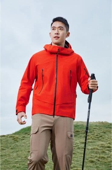 Эркектер кийими: Эркектердин курткасы, L, Gore-Tex, Жаңы, түсү - Кызыл, Өзү алып кетүү, Акысыз жеткирүү, Акылуу жеткирүү — 1