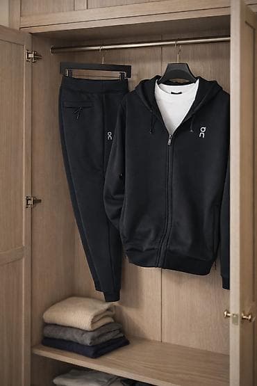 hoco y7: Мужской спортивный костюм, M, L, XL, Новый, цвет - Черный, Самовывоз, Бесплатная доставка, Платная доставка — 1