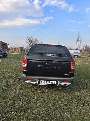 Транспорт: Ssangyong Rexton Sports: 2019 г., 2.2 л, Автомат, Дизель, Пикап — 6