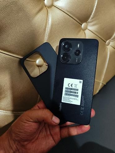 Redmi, Redmi Note 14, Б/у, 256 ГБ, цвет - Черный, 2 SIM