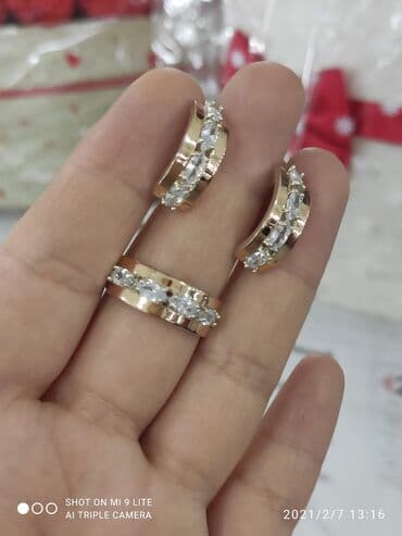 свадебные платья от производителя: Набор украшений, Проба 925, Женские, Новый — 4