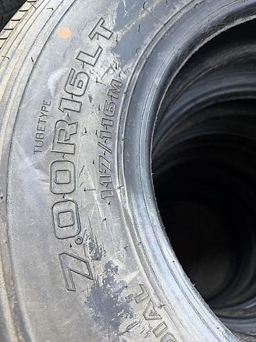 rf1 rf2: 7.00.16 4 шт комплект грузовой 12 слой фирма Kumho год 2020 Корея — 2