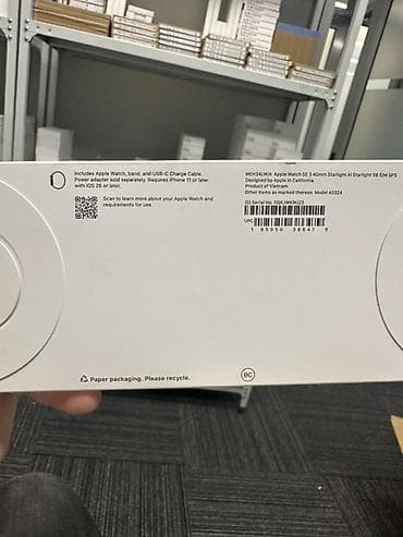 lark m2: Apple Watch SE (3-го поколения), 40 мм, цвет Starlight Оригинальные — 1