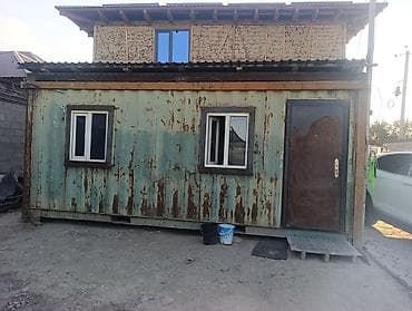 контейнер дома: Бытовой модуль/вагончик с внутренней отделкой - Каркасный — 1