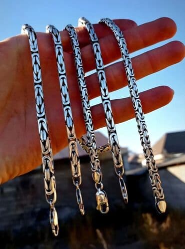 модный современные кыргызские национальные платья: Серебряные Цепи и Браслеты Ручная работа На заказ и в наличии — 23