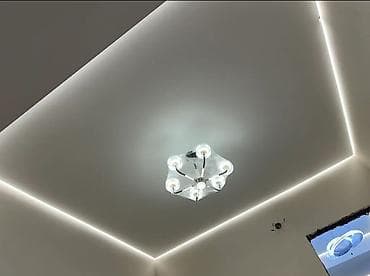 Натяжной потолок: Натяжной потолок Матовое Монтаж — 2