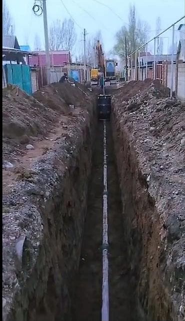 him kg: Канализационные работы | Прокладка канализации Больше 6 лет опыта — 1