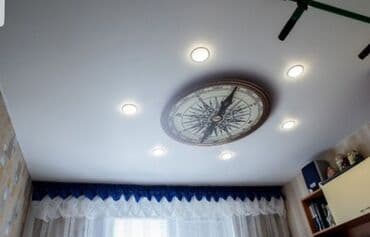 натяжные потолки бишкек фото цены: Натяжной потолок 3D потолки, Глянцевое, Матовое — 18